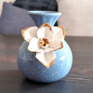 Anthropologie blue vase